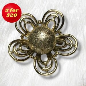 Vintage Flower Brooch